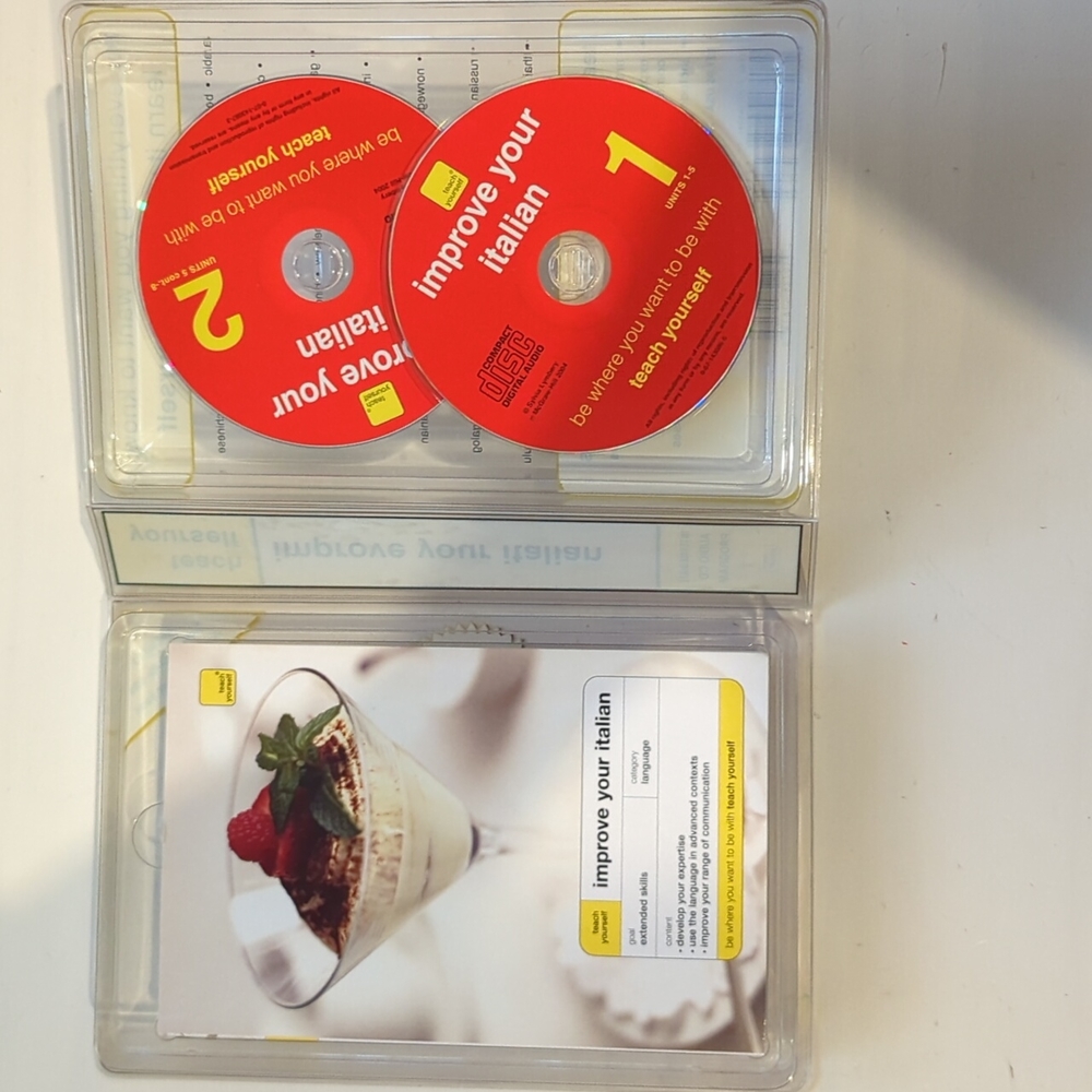 Teach yourself Italian Book & Cds